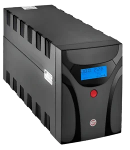 GT UPS POWERbox Tower 1500VA/900W — widok z przodu
